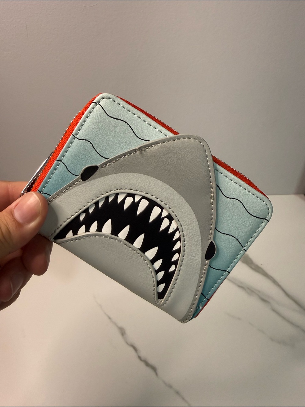 Loungefly Jaws Shark Zip Wallet